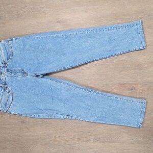 Lands' End Square Rigger Jeans Mens 36 Athletic Fit Medium Wash Denim